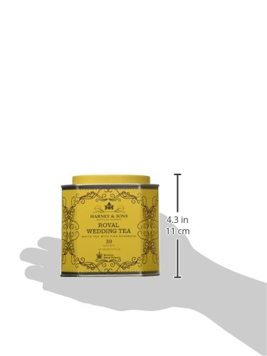 Harney & Sons Royal Wedding Tea 30 Sachet Tin