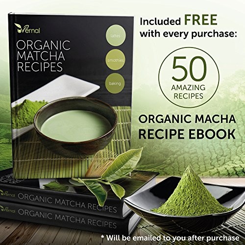 Organic Ceremonial Matcha – Best Taste – USDA Organic – Energy Booster – Green Tea Powder (2oz)