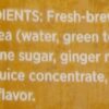 Argo Tea Iced Tea, Green Tea Ginger Twist, 13.5 Ounce (Pack of 12)