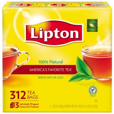 Lipton Black Tea, 312 ct