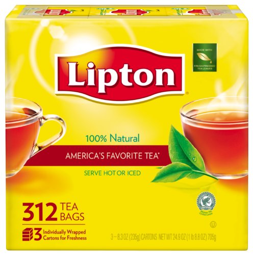 Lipton Black Tea, 312 ct