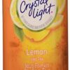 Crystal Light Iced Tea Drink Mix, Natural Lemon Flavor (12-Quart), 1.4-Ounce Packages (Pack of 4)