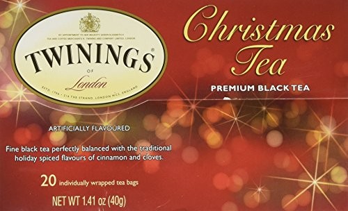 Twinings Black Tea, Christmas, 20 Count
