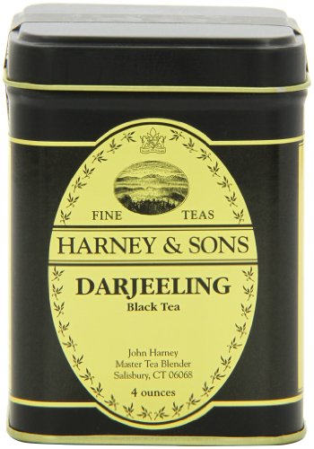 Harney & Sons Darjeeling Loose Leaf Tea, 4 Ounce Tin