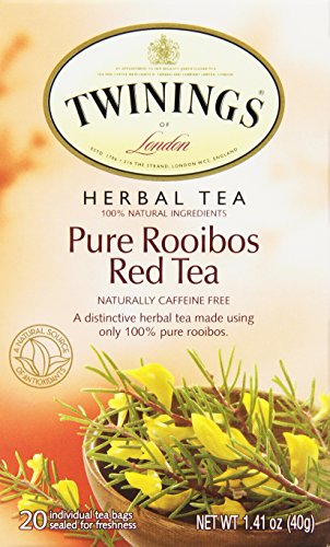 Twinings Herbal Teas, 20-Count Teabags (Packs of 6)