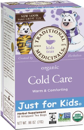 Traditional Medicinals Just for Kids Organic Cold Care Herbal Tea