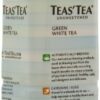 Teas’ Tea, Unsweetened Green & White Tea, 16.9 Ounce (Pack of 12)