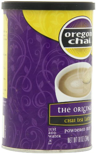 Oregon Chai Original Chai Tea Latte Powdered Mix, 10-Ounce Containers (Pack of 6)