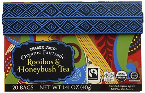 Trader Joe’s Certified Organic Rooibos & Honeybush Tea 20 Bags – New Item!