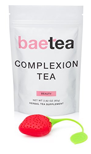 Baetea Complexion Tea: Get Healthy, Glowing, & Imperfection Free Skin, 26 Servings, with Potent Traditional Organic Herbs, Ultimate Way to Nourish & Fortify