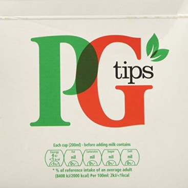 PG Tips Decaf 80 Ct Tea Bags – 2 Pack