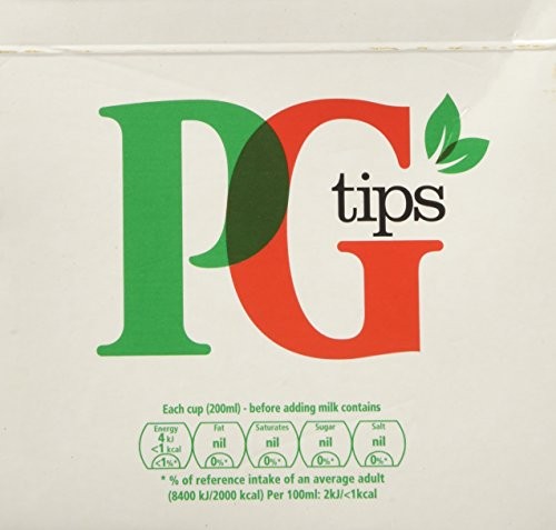 PG Tips Decaf 80 Ct Tea Bags – 2 Pack