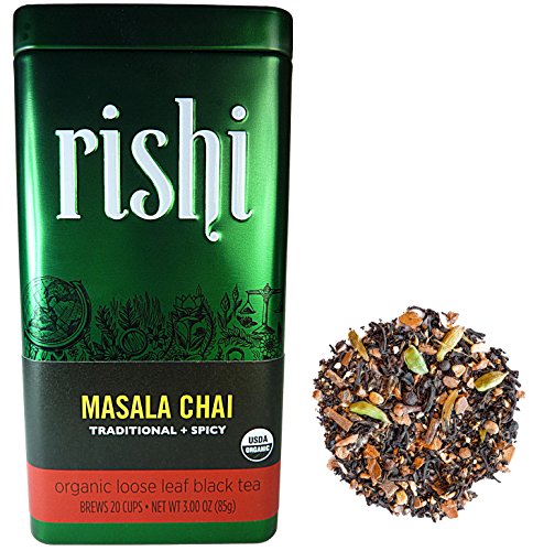 Rishi Tea Organic Masala Chai, 3.0 Ounce (3-Pack)