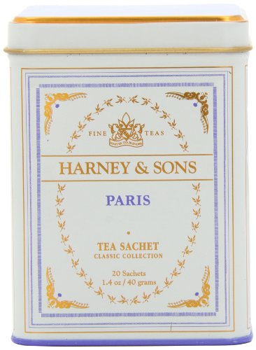 Harney & Sons Classic Paris Tea 1.4 oz, 40gm (20 Tea Sachets)