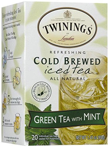 Twinings Mint Green Cold Brewed Iced Tea – 20 ct