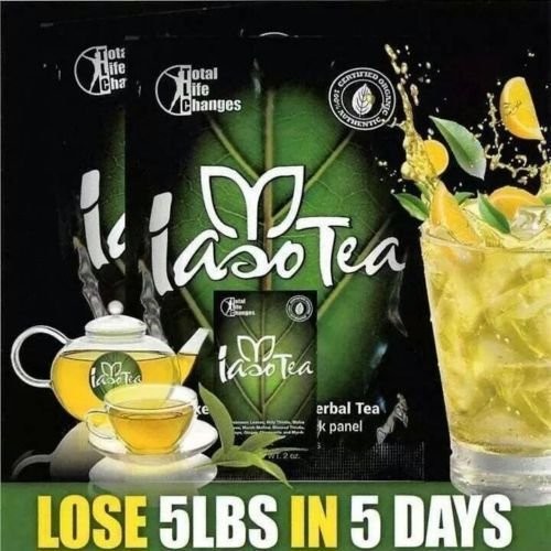 Iaso Tea Month Supply of 100% Organic Gentle Detox Tea IN STOCK!!