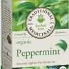 Traditional Medicinals Organic Peppermint Tea, 16 Tea Bags (Pack of 6)