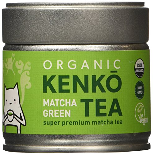 KENKO Matcha Green Tea Powder [USDA Organic] Premium Ceremonial Grade – Japanese Matcha Tea Powder 30g [1oz]