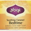 Yogi Soothing Caramel Bedtime Tea, 16 Tea Bags (Pack of 6)