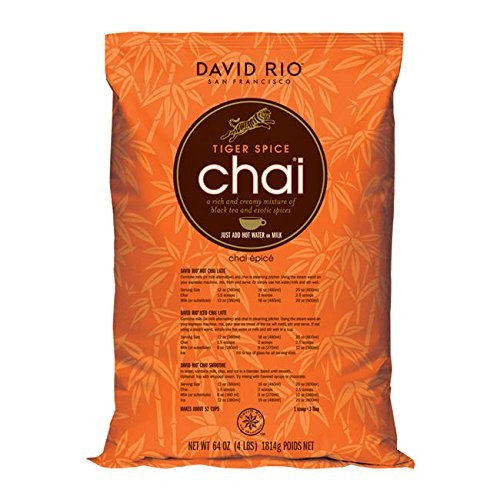David Rio Tiger Spice Chai Tea, 4lb. Bag
