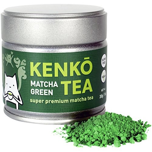 KENKO – Premium Matcha Green Tea Powder – 1st Harvest – Special Drinkers Blend for Top Flavor – Best Tasting Ceremonial Grade Matcha Tea Powder – Japanese -30g [1oz]