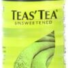 Teas’ Tea, Unsweetened Green Tea, 16.9 Ounce (Pack of 12)