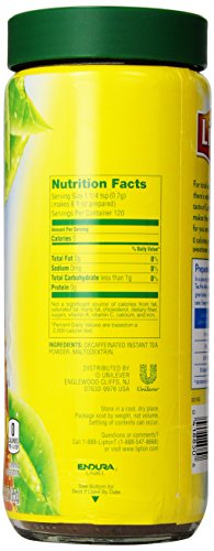 Lipton Decaffeinated and Unsweetened Iced Tea Mix, 3 Ounce (Pack of 3)
