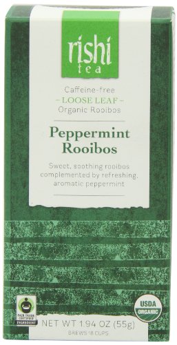 Rishi Tea Peppermint Rooibos, 2.47 Ounce