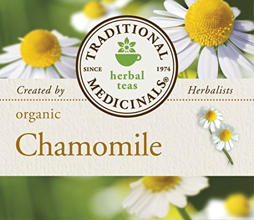 Traditional Medicinals Organic, Chamomile, 16-Count Boxes (Pack of 6)