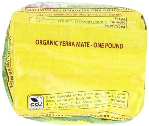 Guayaki Traditional Organic Yerba Mate, Loose Tea, 16 Ounce