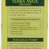 Eco Teas Organic Yerba Mate Unsmoked Green Energy, 24-Tea Bags