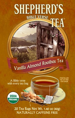 Organic Vanilla Almond Rooibos Bible Verse Tea