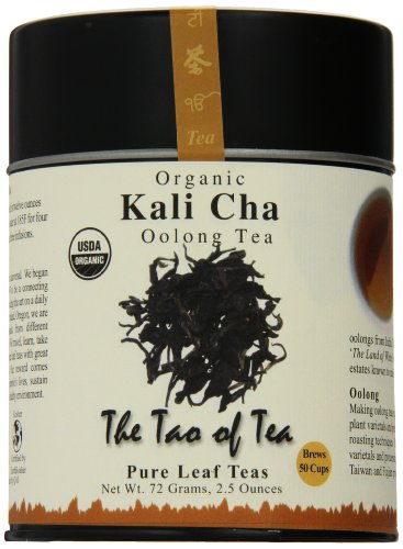 The Tao of Tea, Kali Cha Oolong Tea, Loose Leaf, 2.5 Ounce Tin