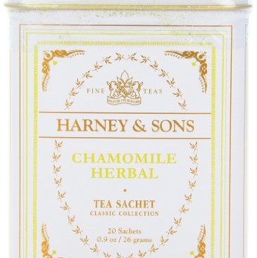 Harney & Sons Classic Chamomile Herbal Tea 0.9 oz/ 26 grams (20 Tea Sachets)