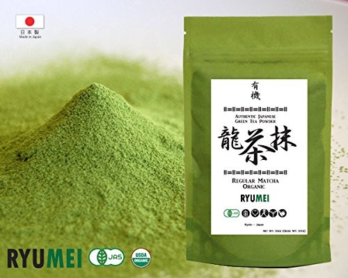 Ryu Mei Japanese Organic Matcha Green Tea Powder, Kyoto Standard, 3.5 oz. (Pack of 2)