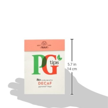 PG Tips Decaf 80 Ct Tea Bags – 2 Pack