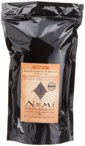 Numi Tea Iron Goddess of Mercy, Full Leaf Oolong Tea, Loose Leaf 16 oz bag