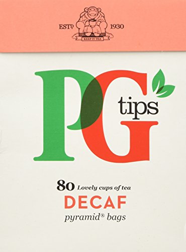 PG Tips Decaf 80 Ct Tea Bags – 2 Pack