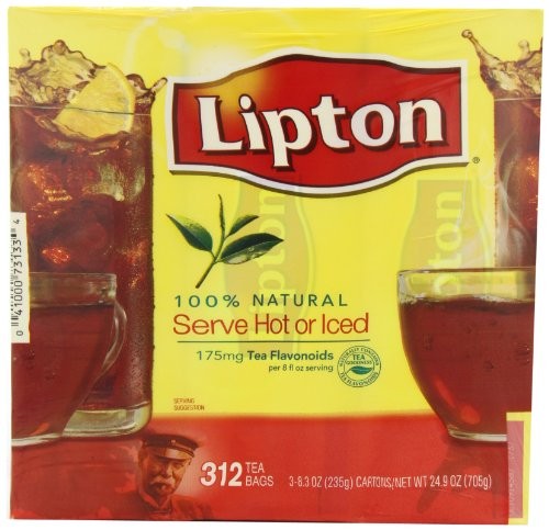 Lipton Black Tea, 312 ct