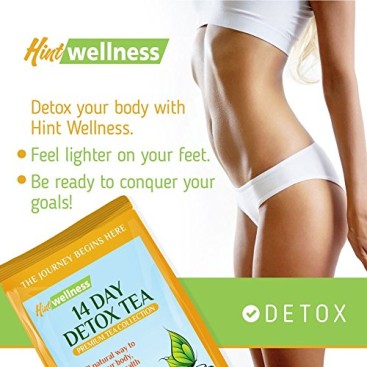 Best Detox Tea To Cleanse Your Body – For Weight Loss Goals – Improve Digestion and Reduce Bloating – By Hint Wellness