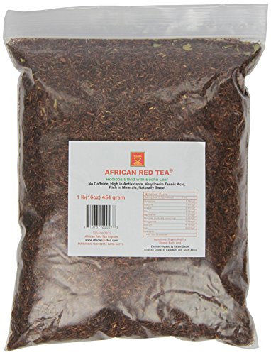 African Red Tea Imports African Red Tea with Buchu leaves, 16-Ounce