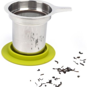 Brew-In-Mug Extra Fine Tea Infuser with Lid