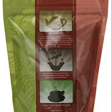 English Tea Store Loose Leaf Pouches, Hawaiian Colada Flavored Rooibos, 4 Ounce