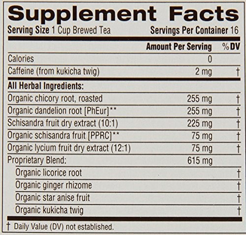 Traditional Medicinals EveryDay Detox Tea, 16 Tea Bags (Pack of 6)