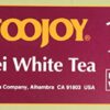 Foojoy Shoumei White Tea 100 Tea Bags