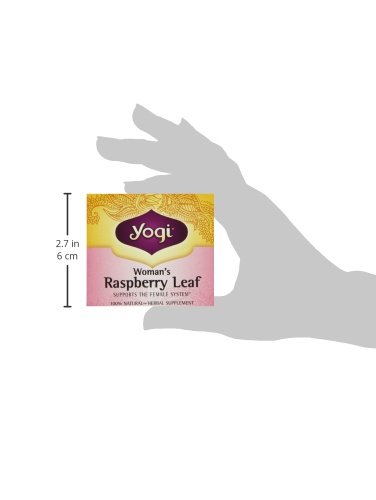 Yogi Woman’s Raspberry Leaf Tea, 16 Tea Bags (Pack of 6)