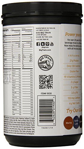 Fit Frappe Protein Drink Mix, Chai, 19.1 Ounce