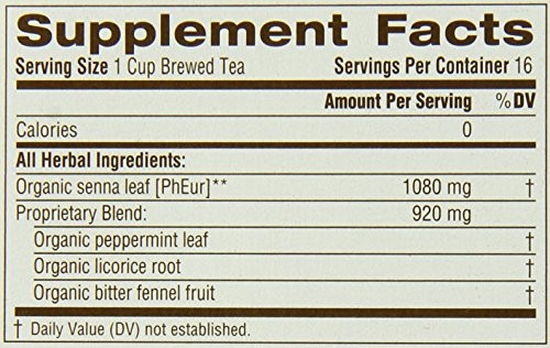 Traditional Medicinals Organic Smooth Move Peppermint Tea, 16 Tea Bags