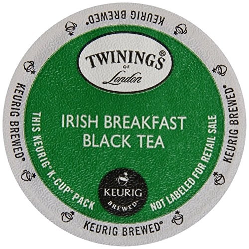Twinings Irish Breakfast Tea K-Cups, 24 Count