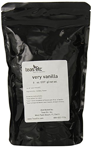 Teas Etc Very Vanilla Loose Leaf Rooibos 8 oz.